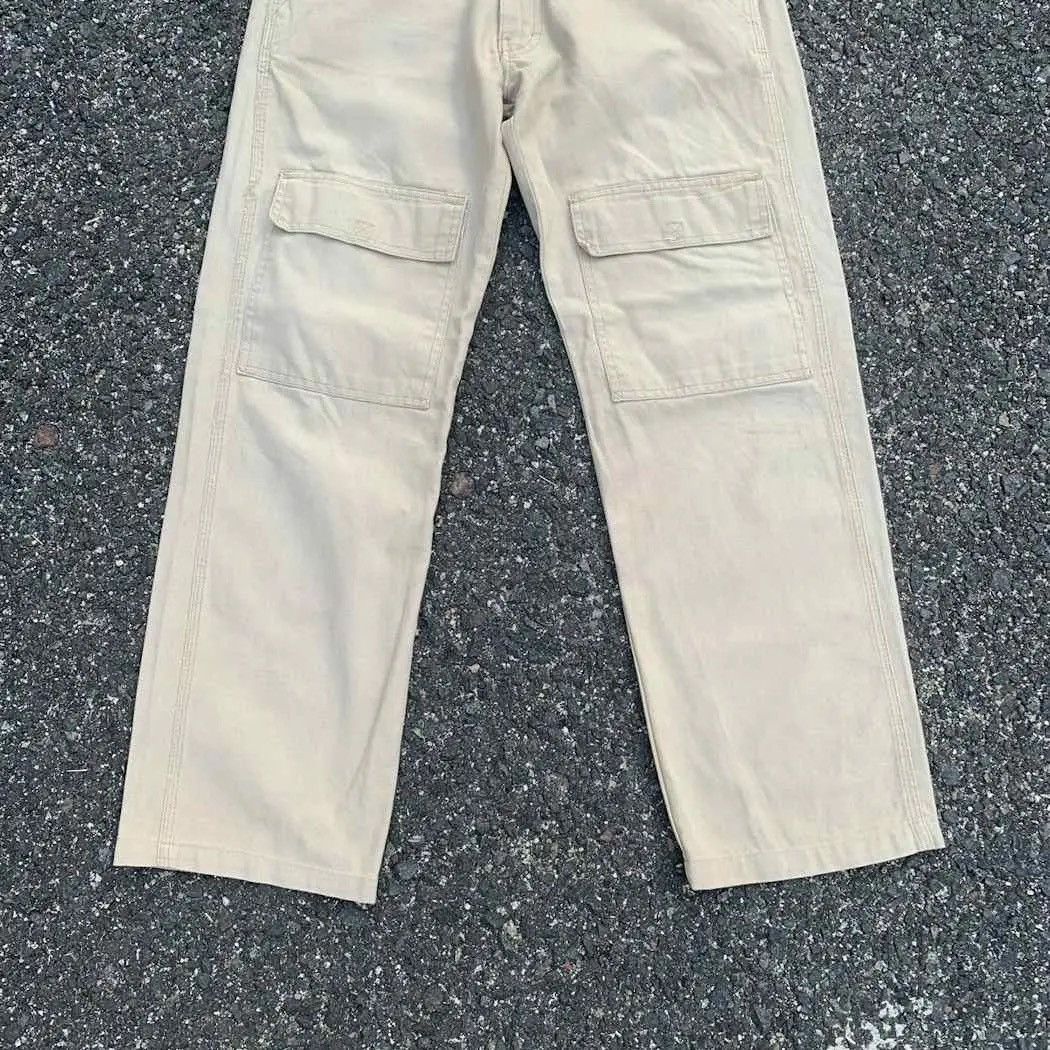 Brooklyn Cloth × Marithe + Francois Girbaud 💥STEALS💥 Brooklyn Overall Co. Big Pocket Duck Canvas Pants Size US 30 / EU 46 - 4 Thumbnail
