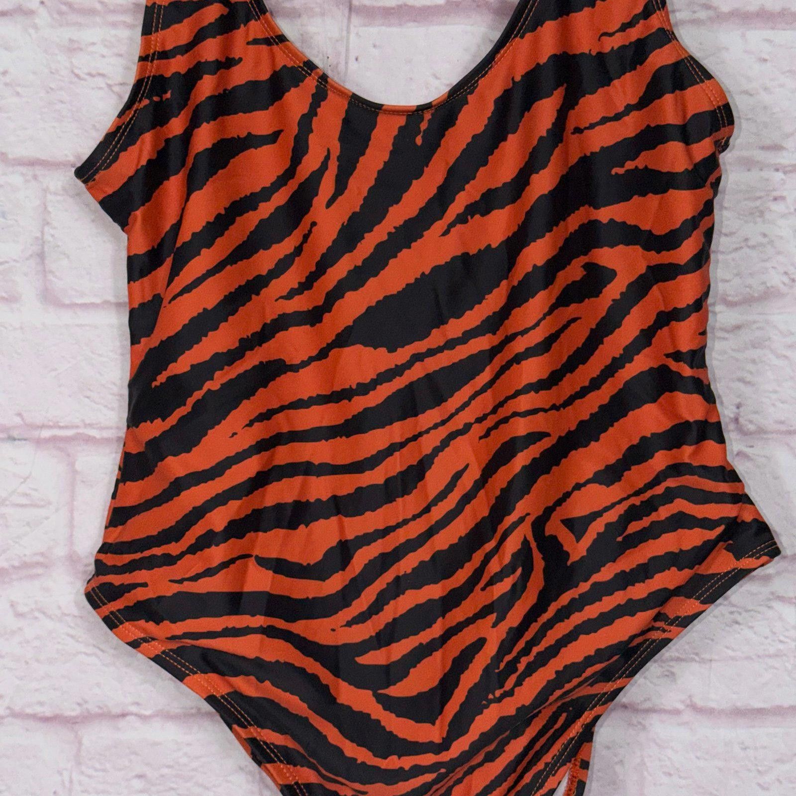 Other Missguided Tiger Print One-Piece Swimsuit Size 8 Size ONE SIZE - 2 Thumbnail