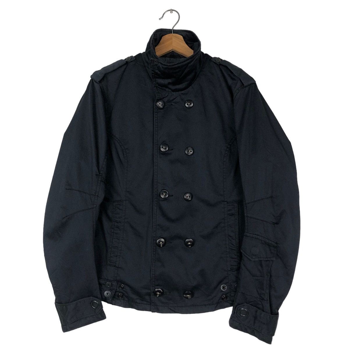 Japanese Brand 🔥Vtg Chore Jacket G-Star Raw Japan Pockets Issey Miyake Size US L / EU 52-54 / 3 - 1 Thumbnail