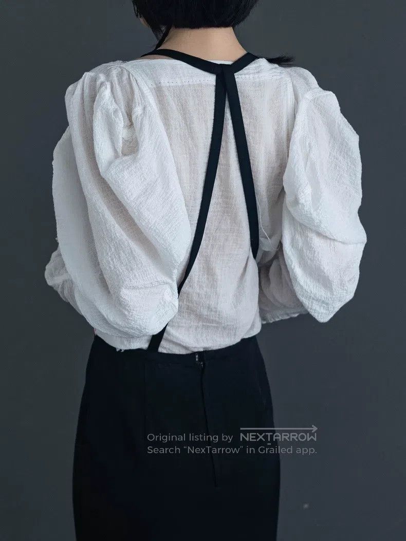 Comme des Garcons Comme Des Garcons Main Line Early Black Suspender Skirt Size S / US 4 / IT 40 - 2 Thumbnail