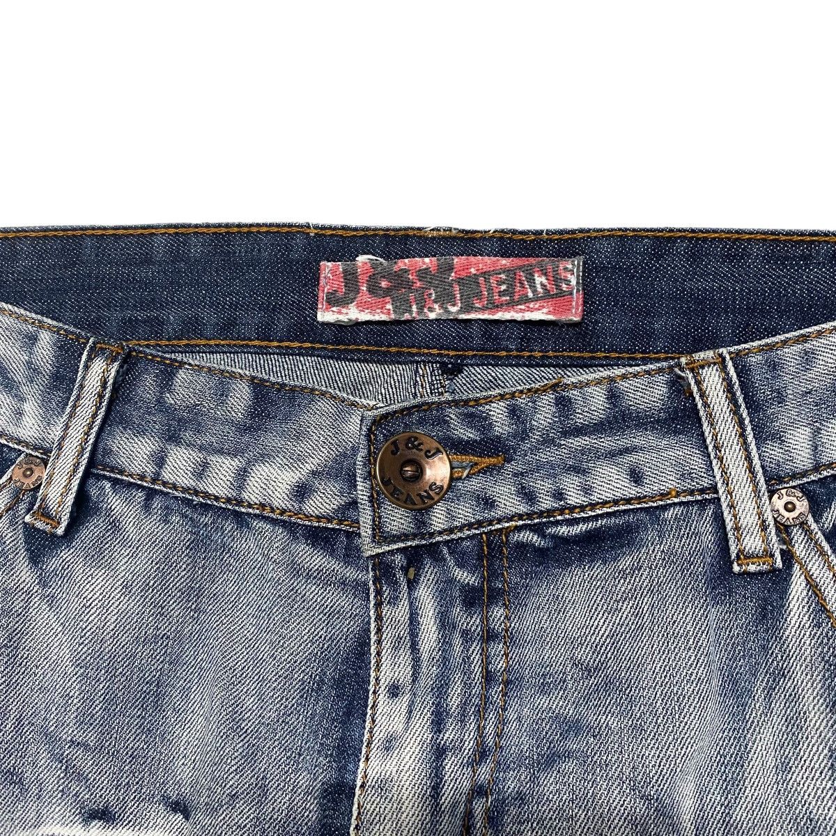 Vintage Japanese Brand J&J Six Pocket Denim Jeans Size US 32 / EU 48 - 6 Thumbnail