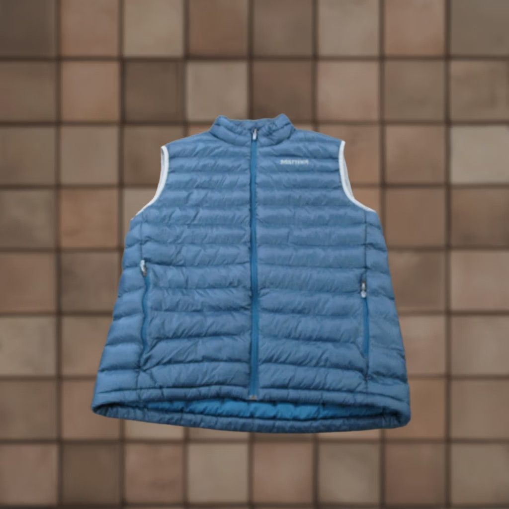 Marmot Marmot Vest Jacket Mens L Blue Nylon Quilted Puffer Outdoors Thinsulate Hiking Size US L / EU 52-54 / 3 - 1 Thumbnail