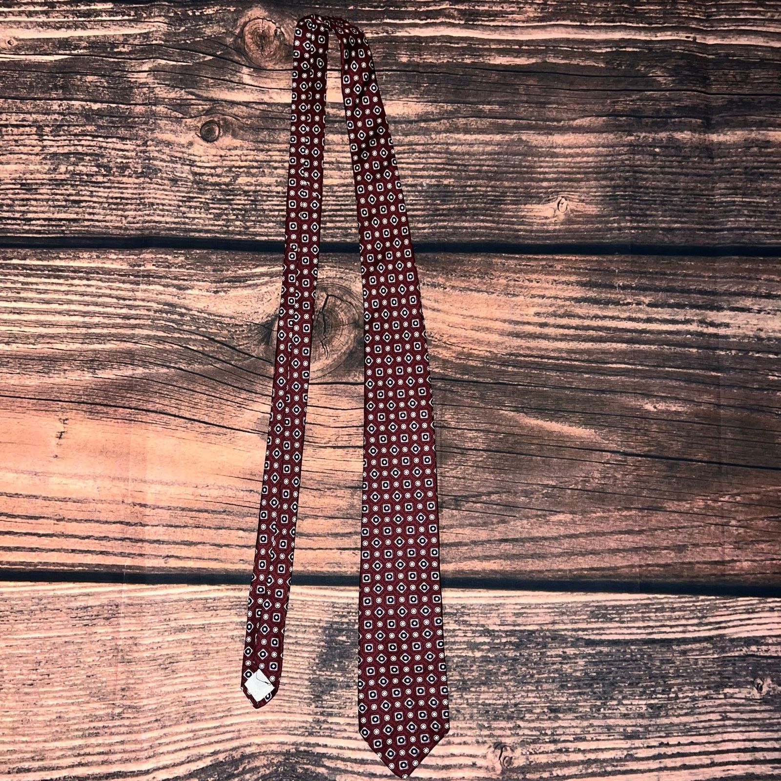 Brooks Brothers Brooks Brothers Men's Geometric Silk Tie Multicolor Size ONE SIZE - 3 Thumbnail