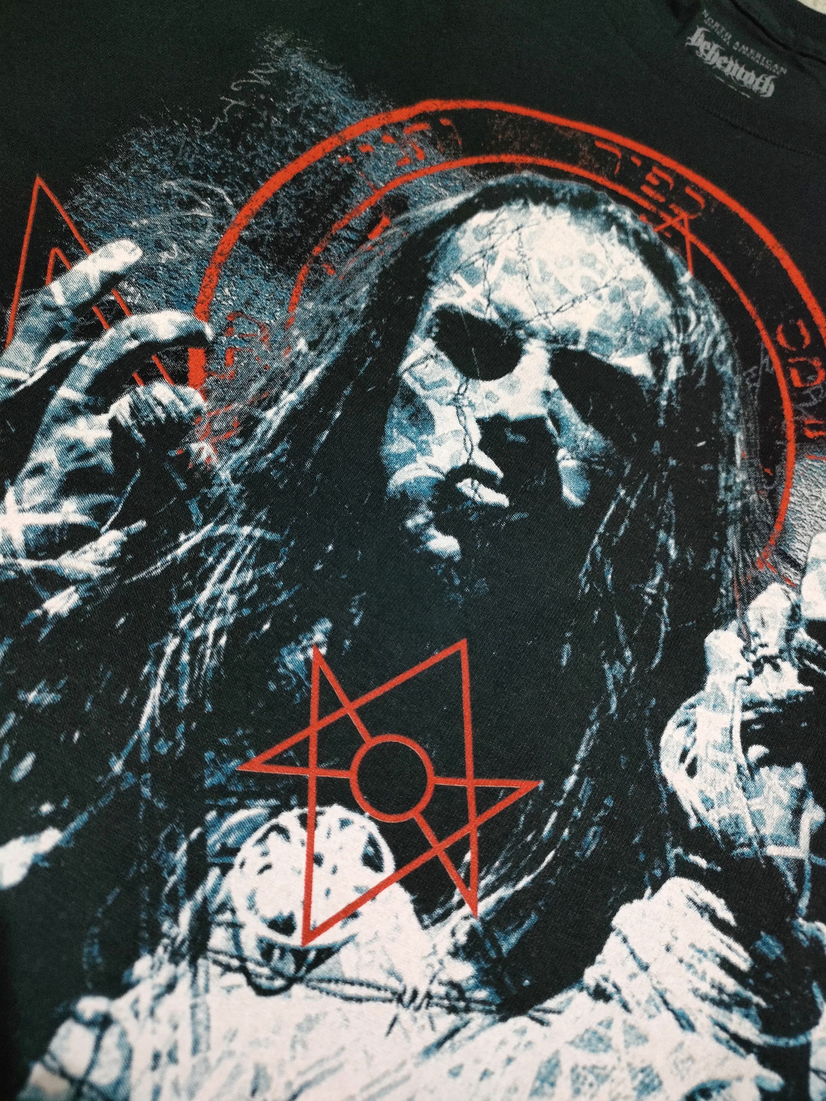 Band Tees BEHEMOTH THELEMA 6 EURO TOUR 2000 T-Shirt Size US L / EU 52-54 / 3 - 3 Thumbnail