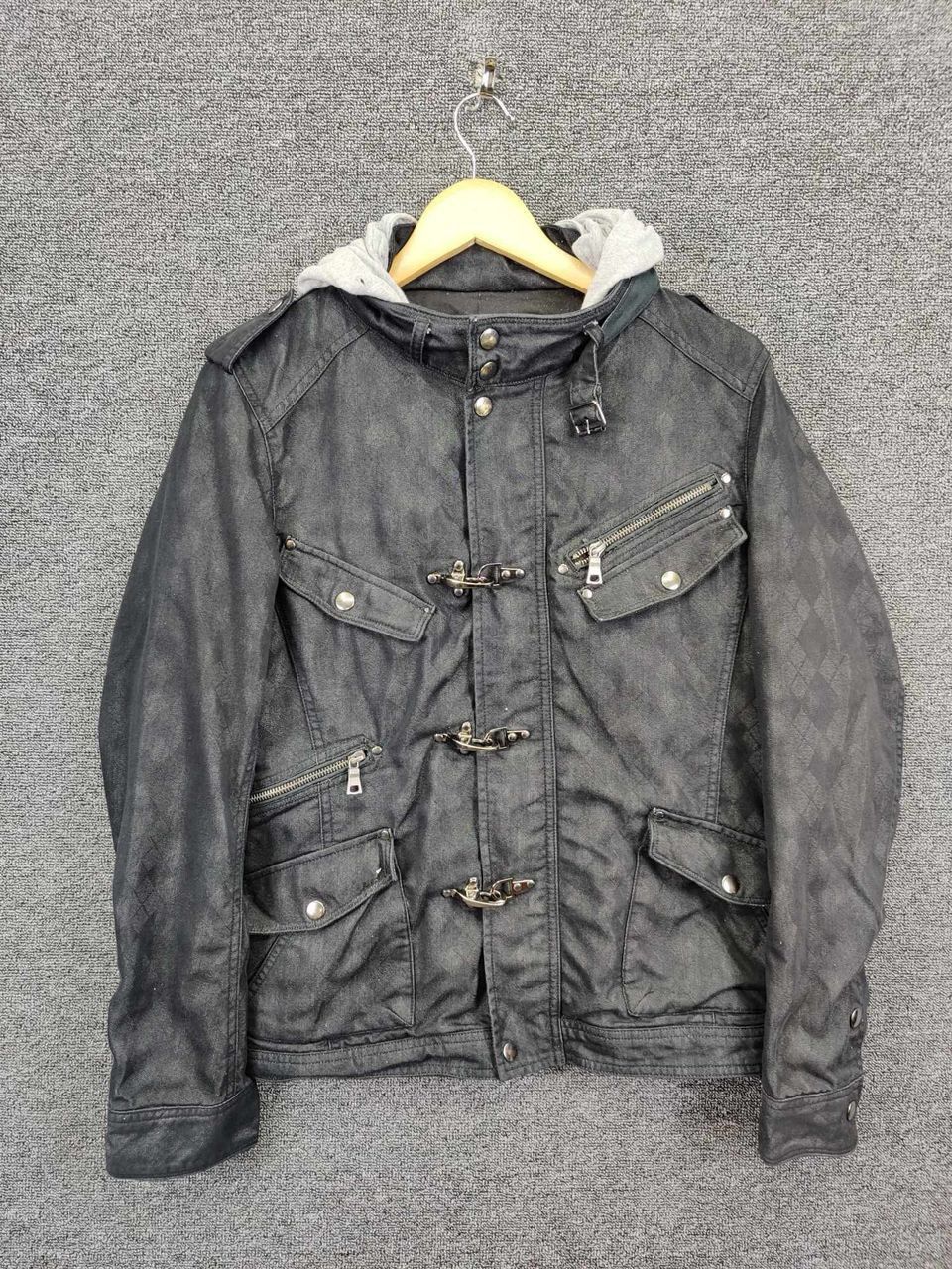 semanticdesign 🥷 Semantic Design Gothic Bondage Punk Hoodie Jacket Size US L / EU 52-54 / 3 - 1 Thumbnail