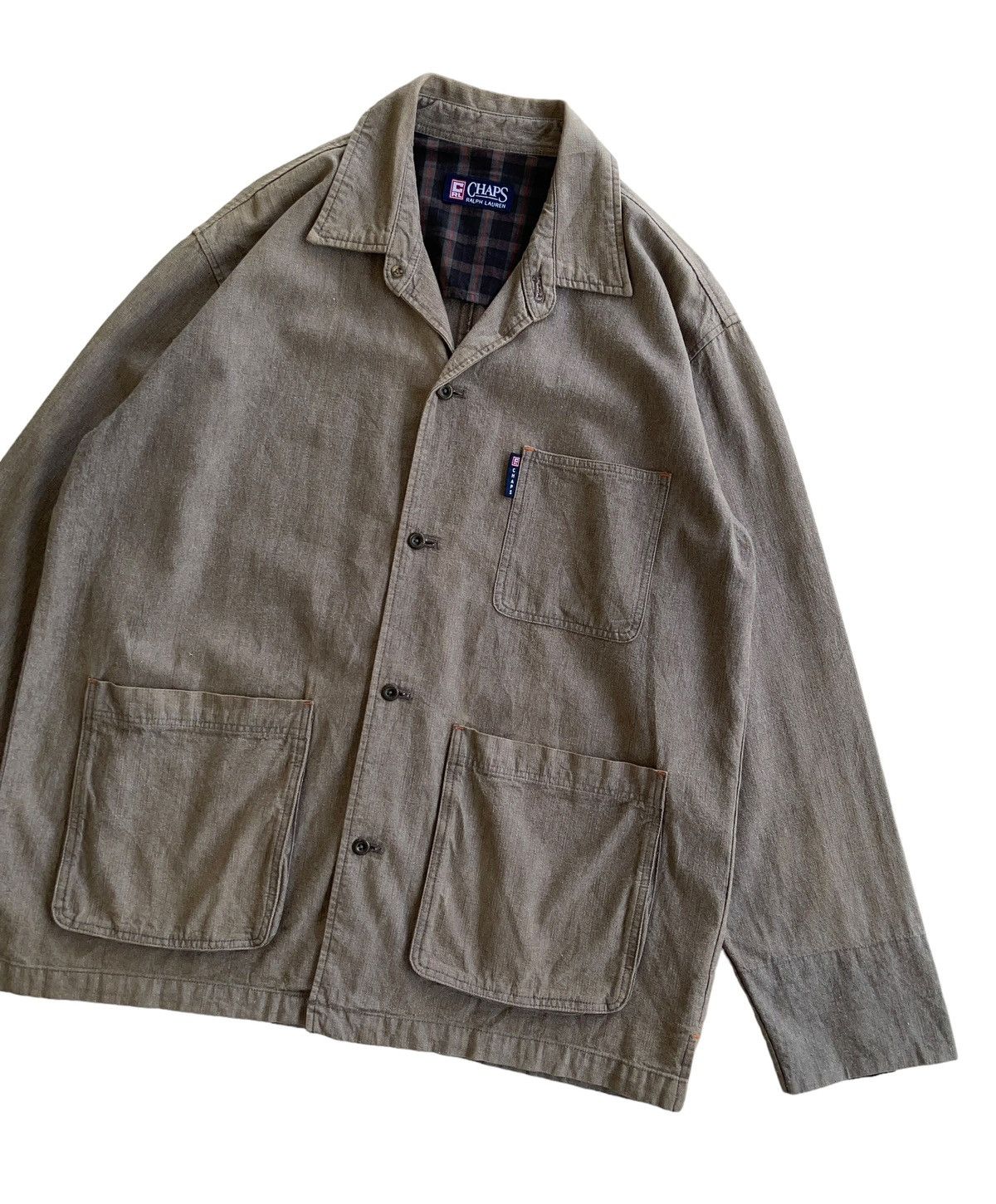 Chaps Ralph Lauren Vintage Chaps Ralph Lauren Workers Chore Jacket Size US L / EU 52-54 / 3 - 5 Thumbnail