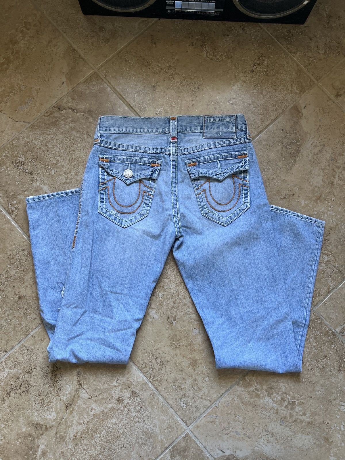 True Religion × Vintage Vintage True Religion Jeans Size US 32 / EU 48 - 2 Thumbnail