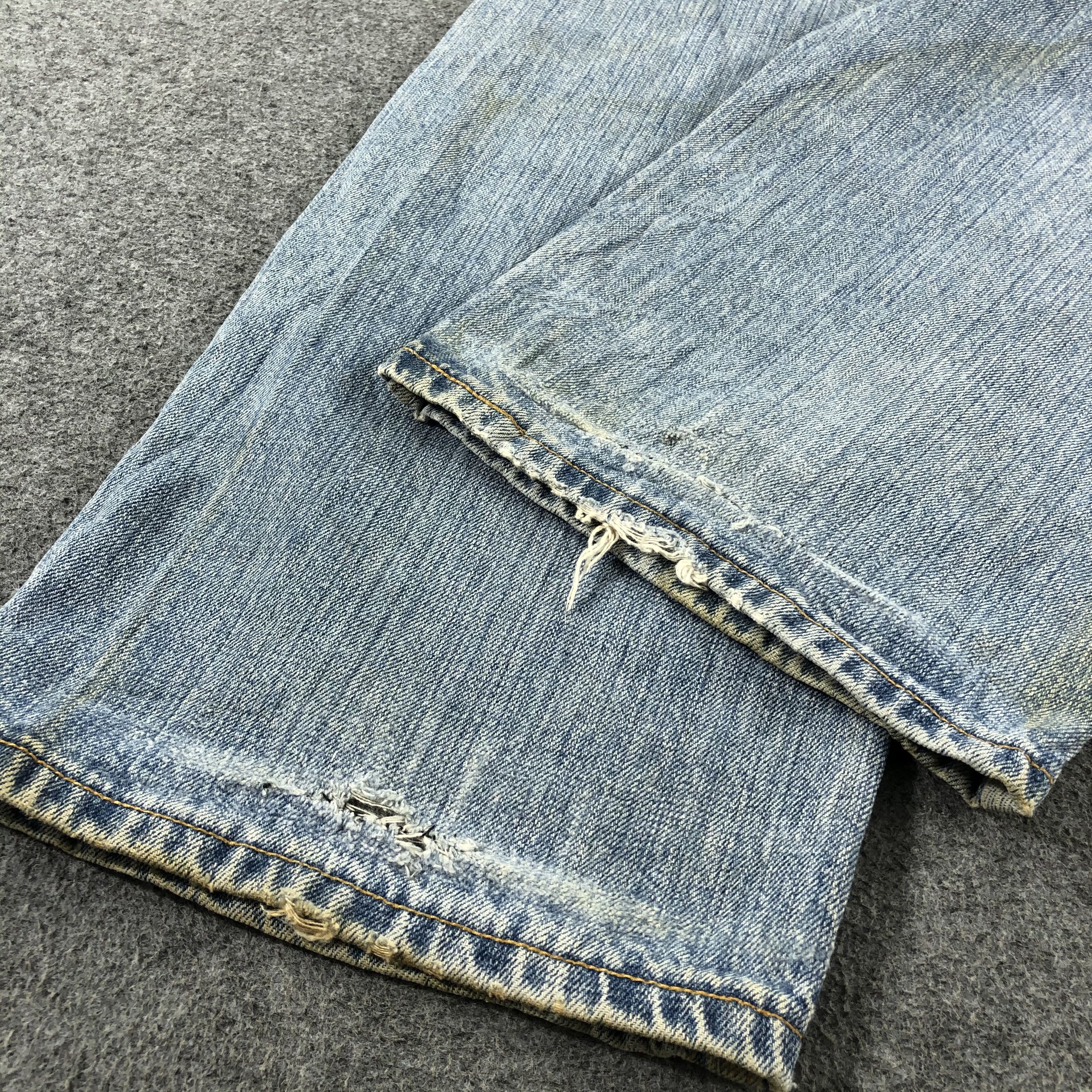 Levi's Vintage Blue Wash Levis 529 Jeans-J2521 Size US 34 / EU 50 - 6 Thumbnail