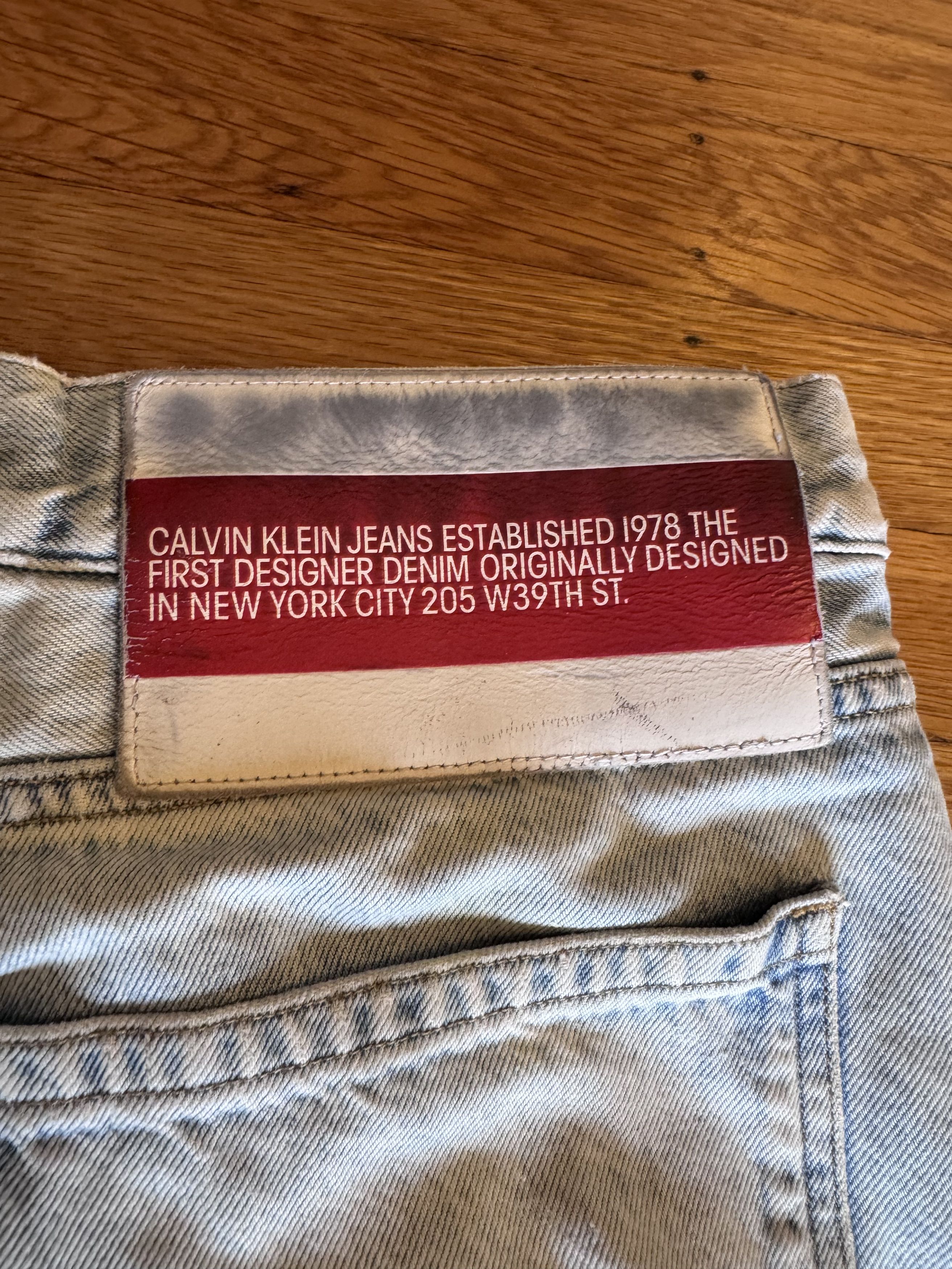 Calvin Klein 205W39NYC Calvin Kelin 205W39NYC Raf Simons Stonewash Jeans Size US 32 / EU 48 - 21 Thumbnail