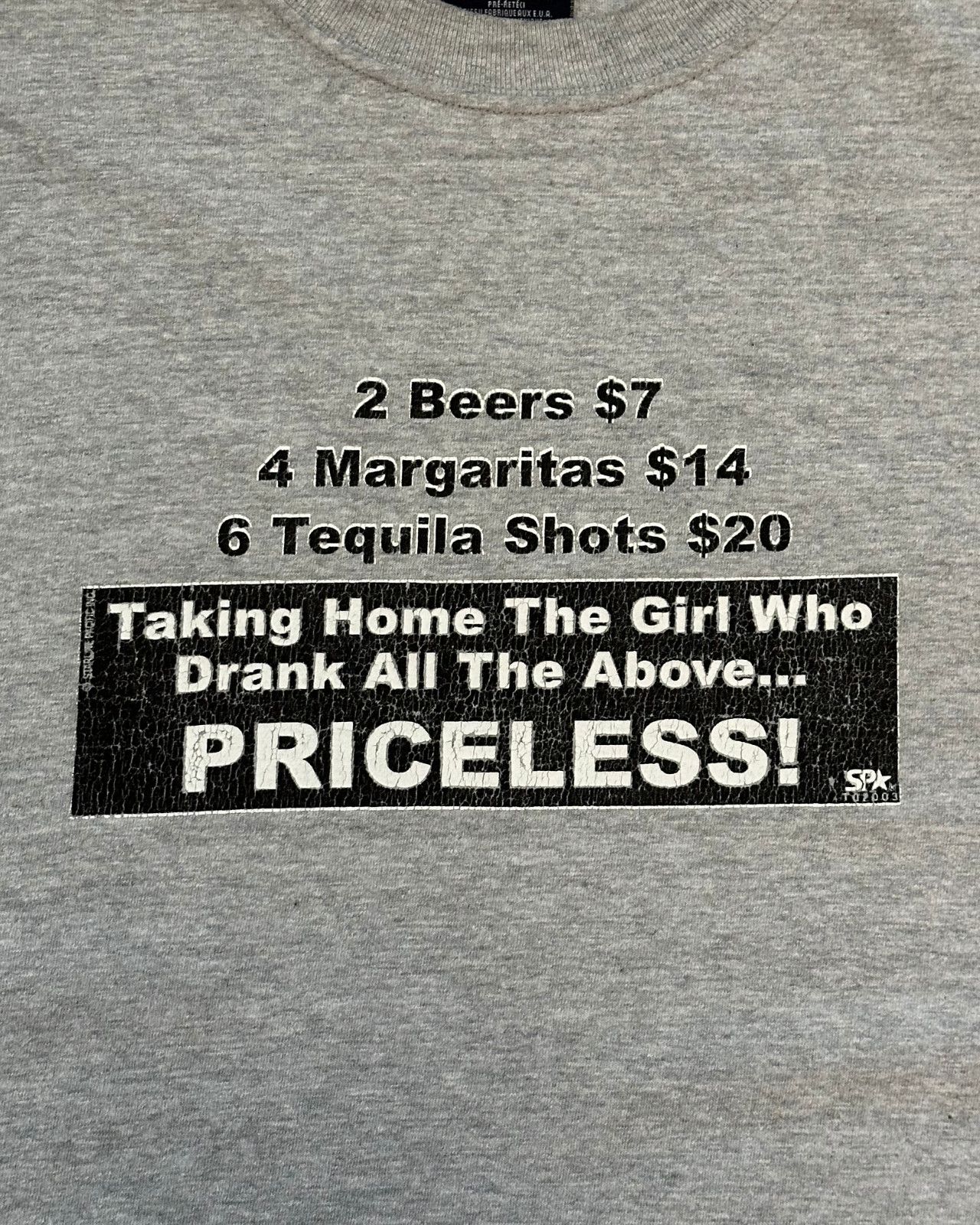Vintage Vintage 2003 Taking Home Girl Alcohol Humor T-Shirt XL Size US XL / EU 56 / 4 - 3 Thumbnail