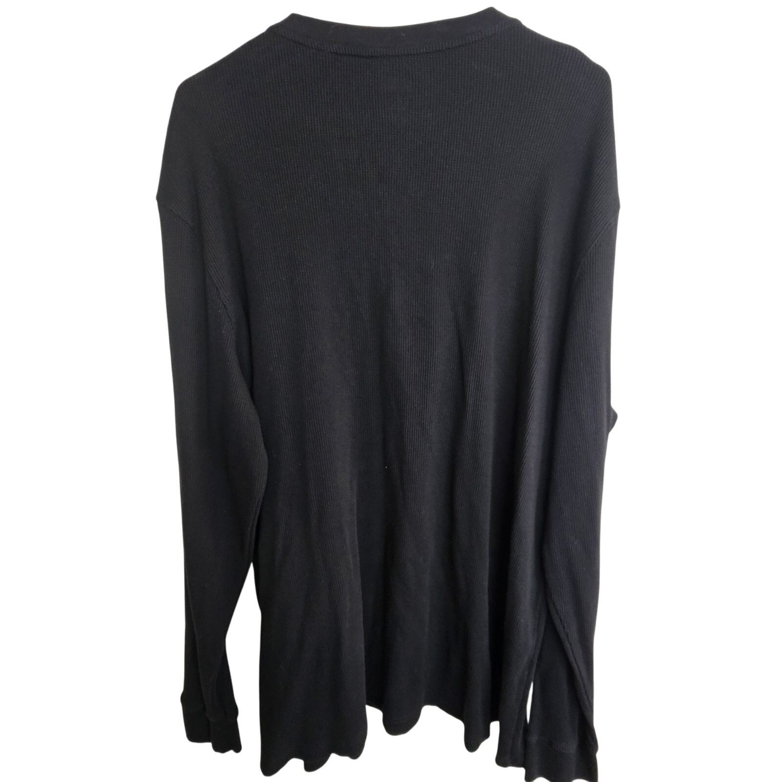 Duluth Trading Company 40 Grit by Duluth Trading Co Mens Black Thermal LS Henley Size US XXL / EU 58 / 5 - 9 Thumbnail