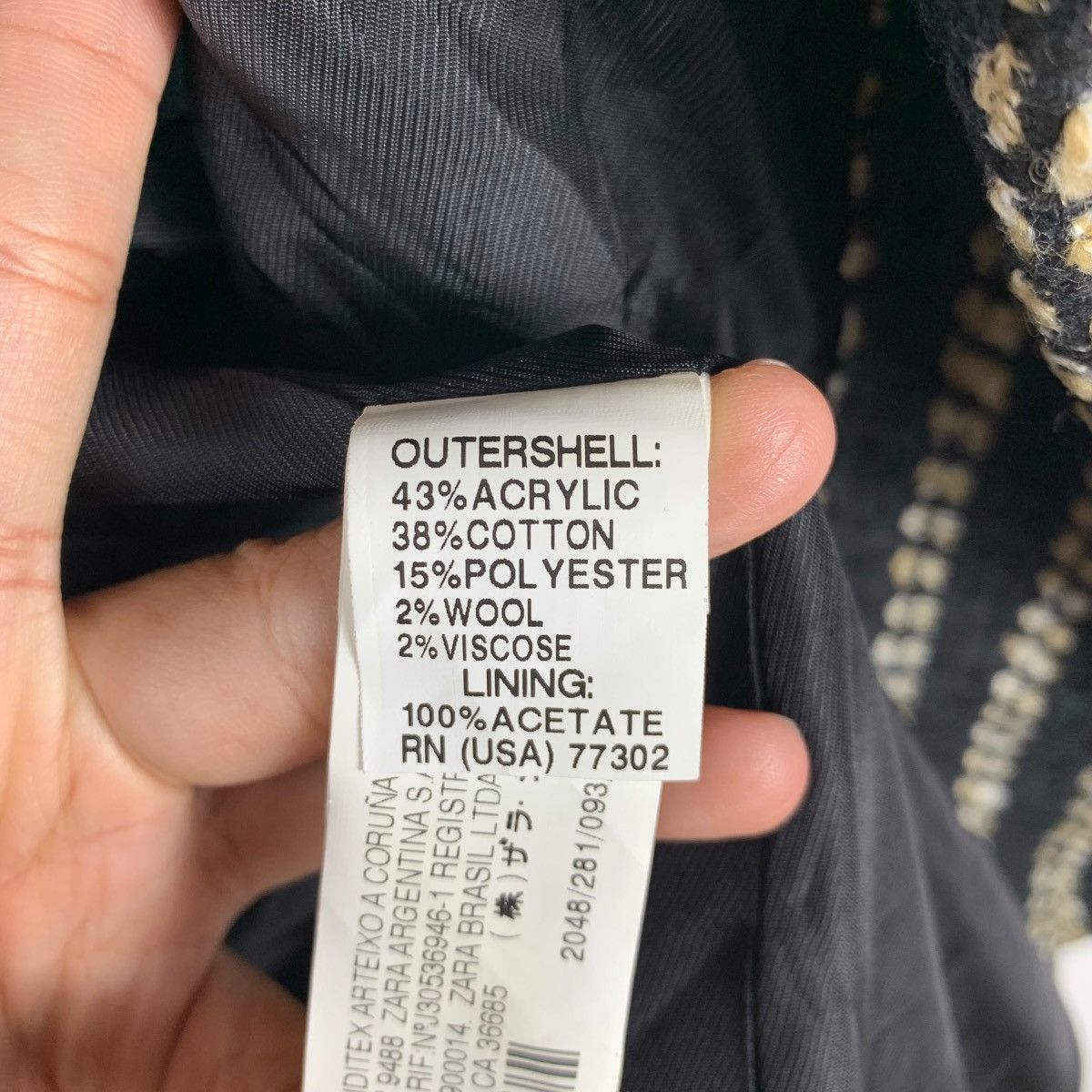 Zara ZARA Basic Casualwear Made In Spain Stripes Design Jacket Size S / US 4 / IT 40 - 6 Thumbnail