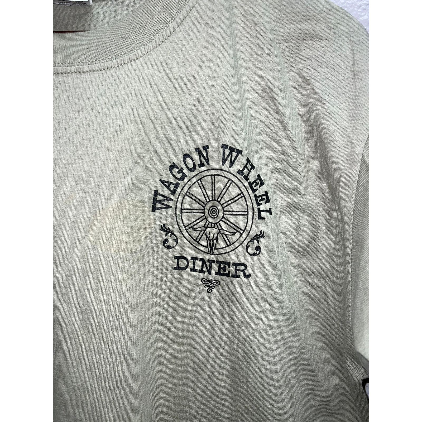 Anvil Vintage Wagon Wheel Diner Shirt St George Utah Stain Stained Size US M / EU 48-50 / 2 - 3 Thumbnail