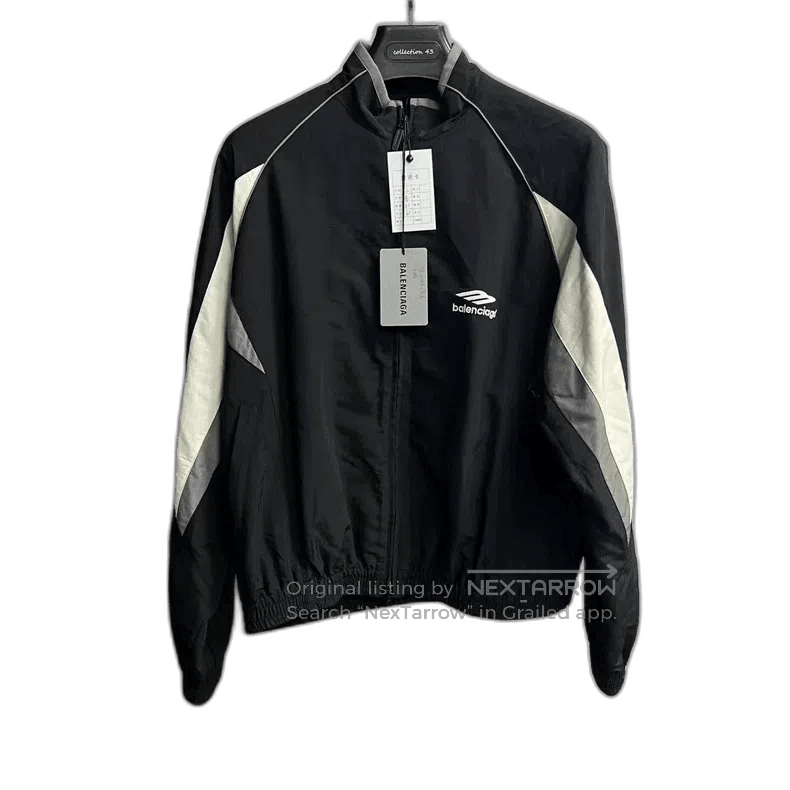 Balenciaga balenciaga black loose collar zip. Size US L / EU 52-54 / 3 - 1 Thumbnail