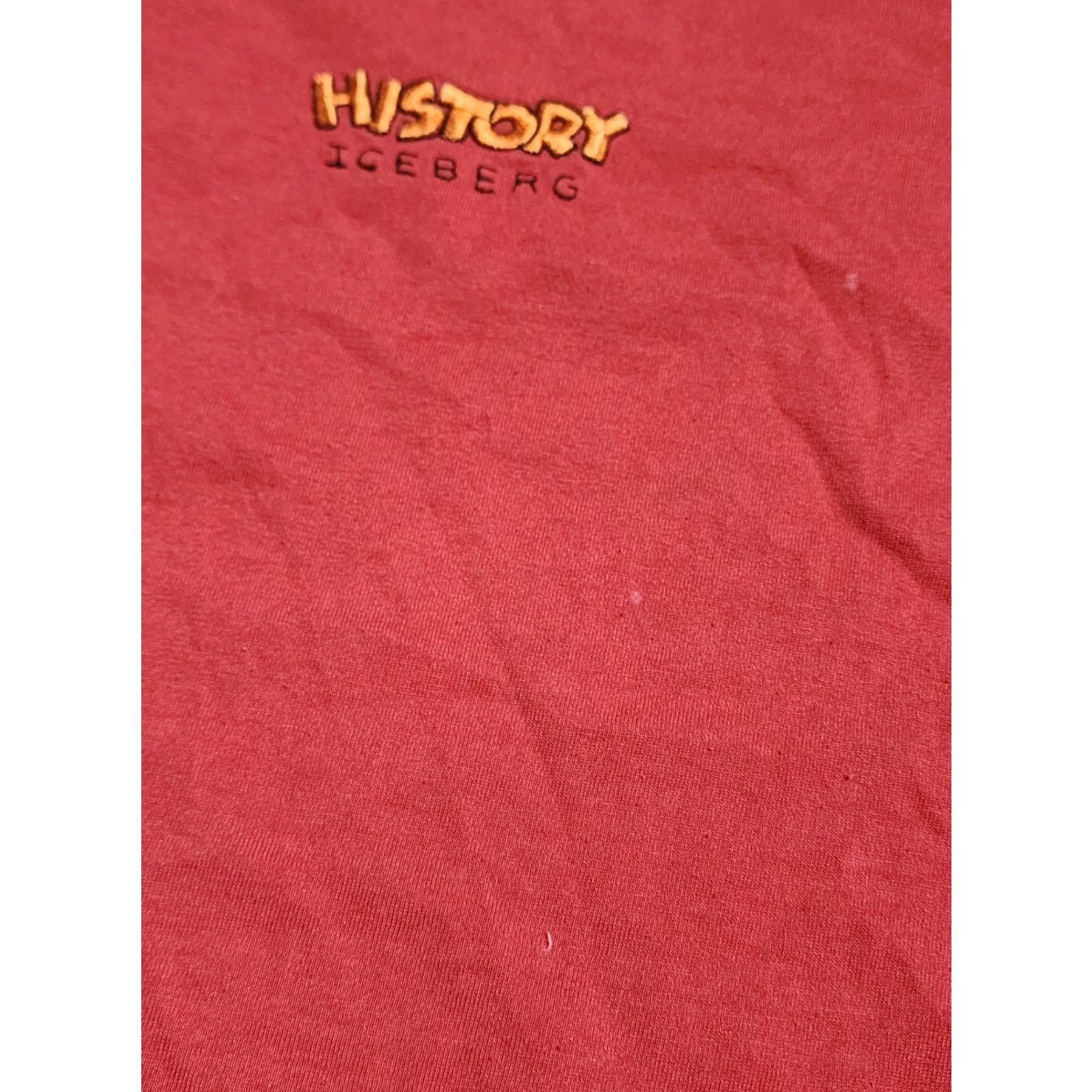 Vintage VINTAGE Iceberg Men’s T-Shirt 3XL Looney Tunes Tasmanian Devil Bugs Bunny Daffy Duck Graphic Red Retro Size US XXL / EU 58 / 5 - 4 Thumbnail