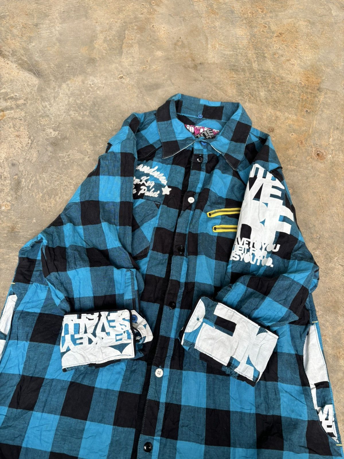 Hysteric Glamour Y2k Clone Deugfiu Ifwixwasnine Punk Style Shirt Size US L / EU 52-54 / 3 - 7 Thumbnail