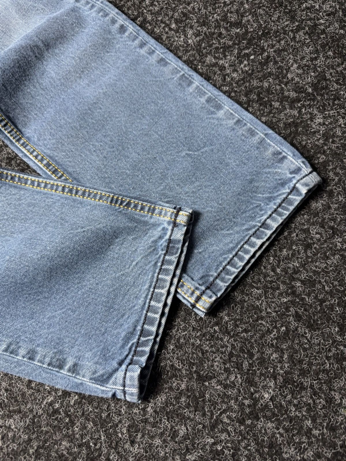 Diesel Luxury 00s Y2K Diesel Belther Straight Punk Rock Denim Jeans Size US 29 - 2 Thumbnail