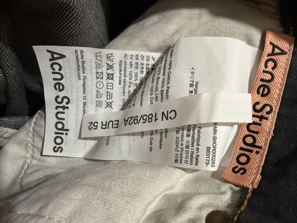 Acne Studios Loose Fit Denim Short Size US 36 / EU 52 - 3 Thumbnail