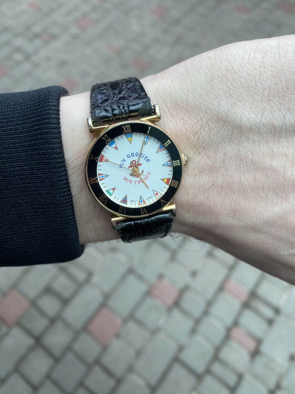 Japanese Brand Vintage M/V Gruziya Nautical Watch Japan Movt Rare Size ONE SIZE - 4 Thumbnail
