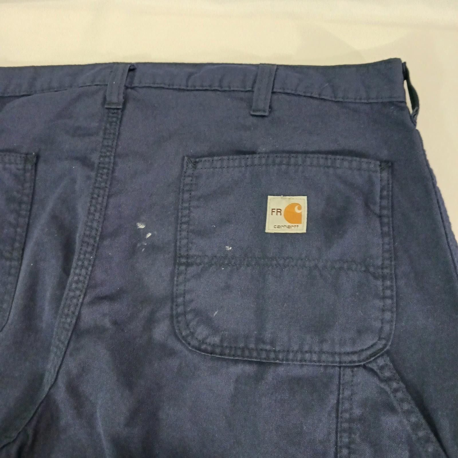 Carhartt Carhartt FR Work Pants Men 38x32 Relaxed Blue Flame Resistan Size ONE SIZE - 5 Thumbnail