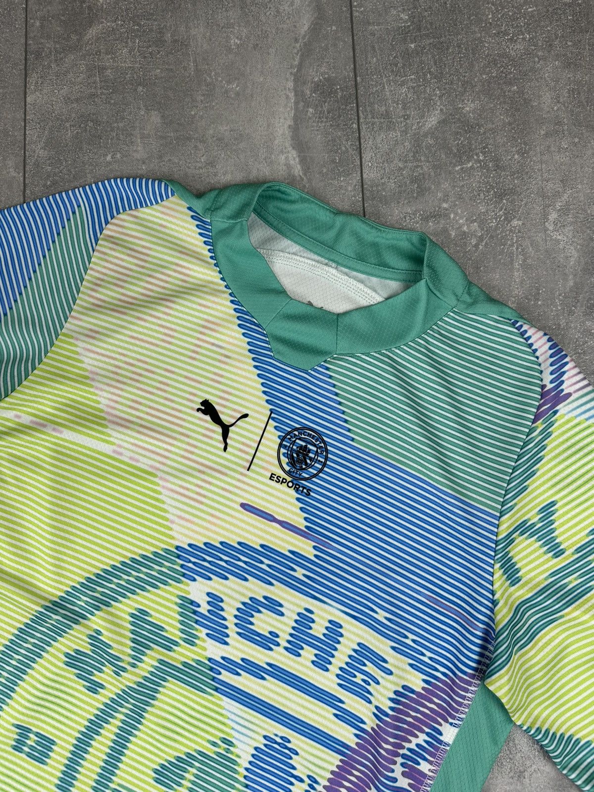 Puma Puma Manchester City Esports Soccer Jersey Size US M / EU 48-50 / 2 - 6 Thumbnail