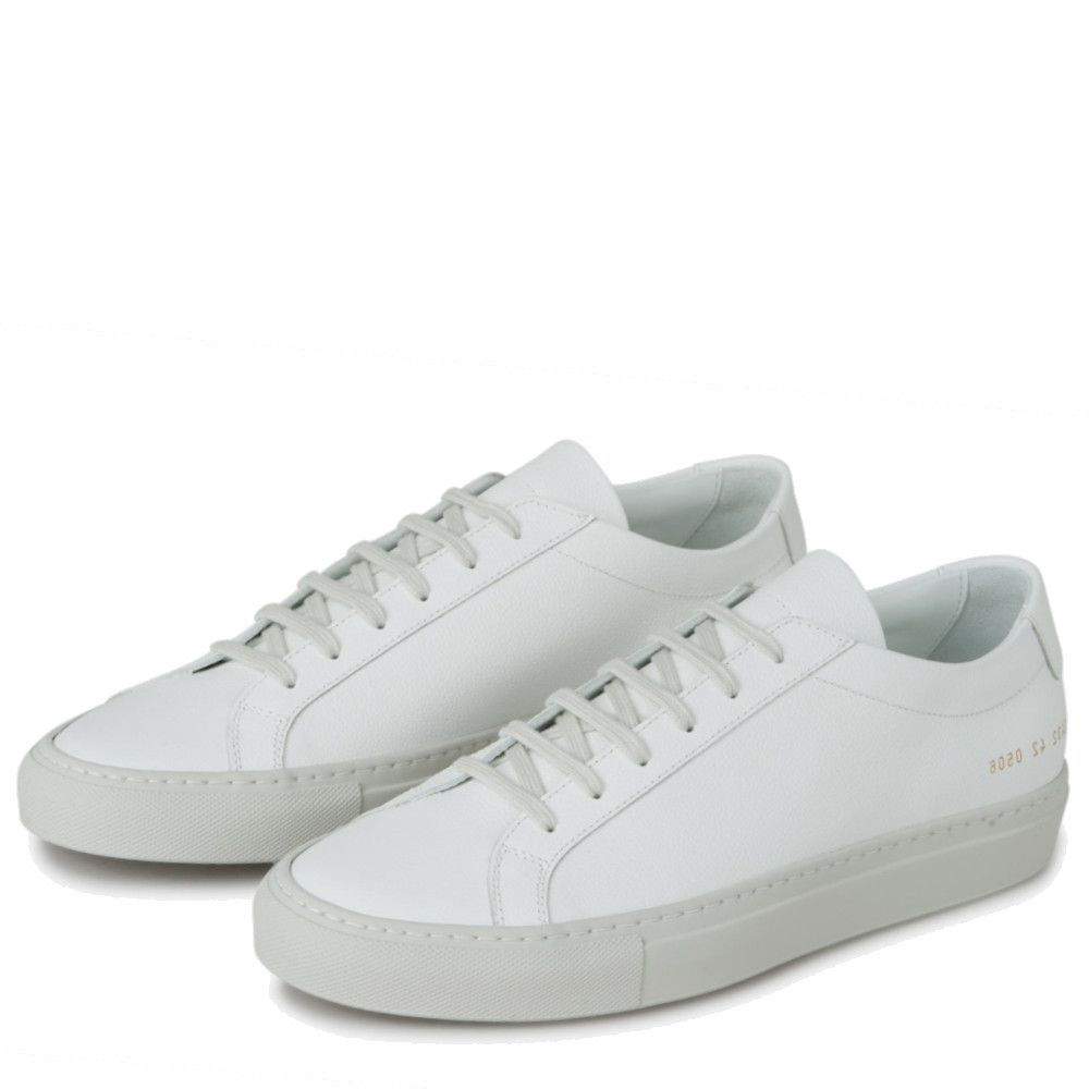 Common Projects CP Achilles Contrast Bumpy White 2432 0506 US 9 EU 42 Size US 9 / EU 42 - 1 Thumbnail