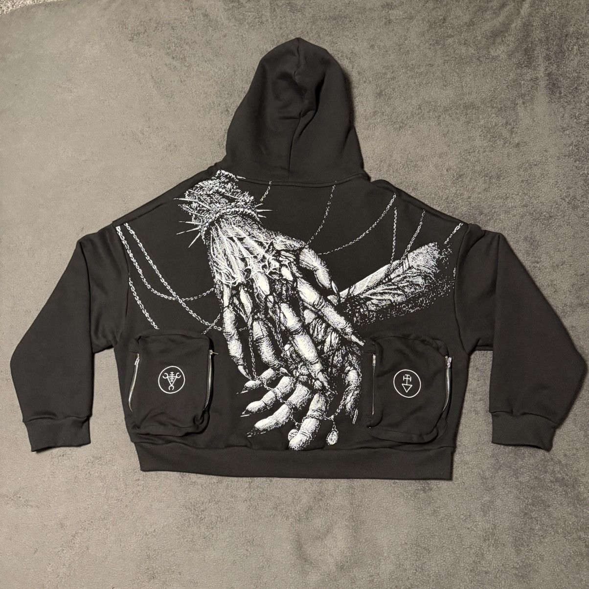 Other SHADES FROM A VEIN OVERSIZED ZIP UP HOODIE EPROM ALIX PEREZ Size US L / EU 52-54 / 3 - 1 Thumbnail