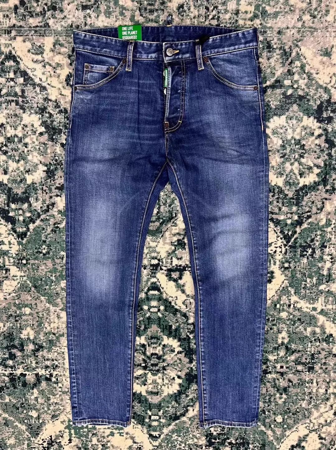 Dsquared2 Dsquared2 Smurfs COOL GUY Slim Straight Pants Size US 28 / EU 44 - 1 Thumbnail