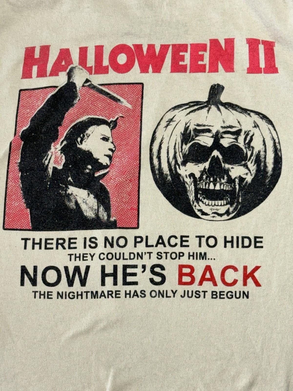 Other Halloween II Michael Myers Horror Movie Graphic Size M #8 Size M / US 6-8 / IT 42-44 - 7 Thumbnail