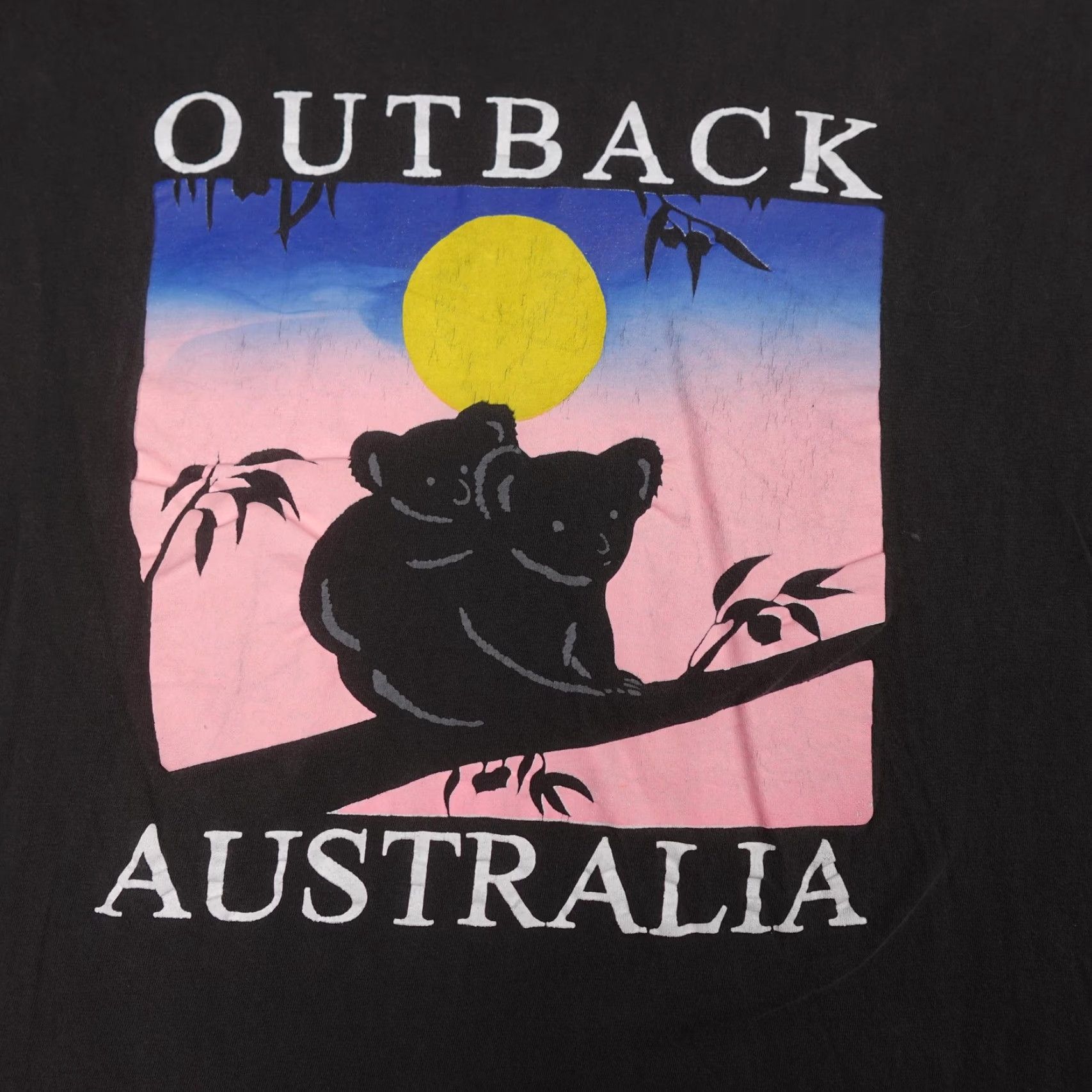 Vintage VINTAGE Outback Australia Shirt Mens M Black Koala Sunset Graphic Retro Size US M / EU 48-50 / 2 - 3 Thumbnail