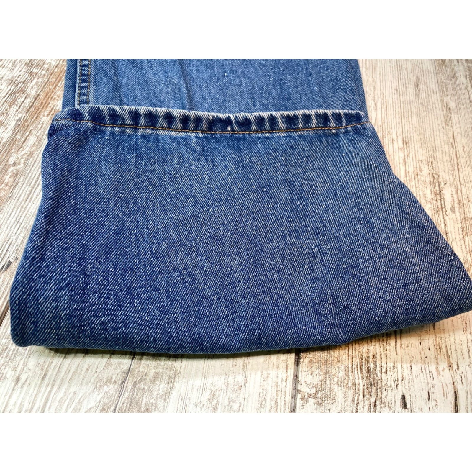 Polo Ralph Lauren VINTAGE Polo Jeans Co Ralph Lauren Jeans Men 38X34 Loose Baggy Full Leg Blue 80s 90s Retro Designers Mens Size US M / EU 48-50 / 2 - 4 Thumbnail