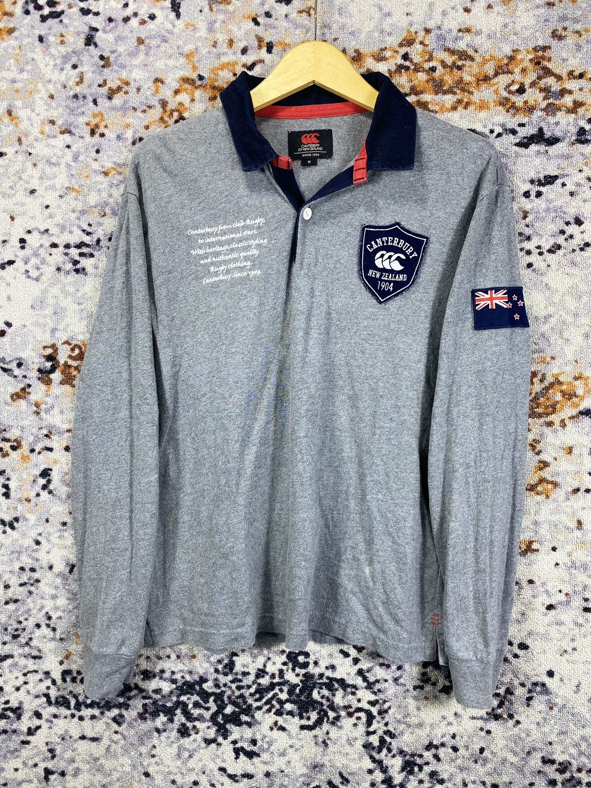 Canterbury of New Zealand 90s Canterbury New Zealand Australia Size US M / EU 48-50 / 2 - 1 Thumbnail
