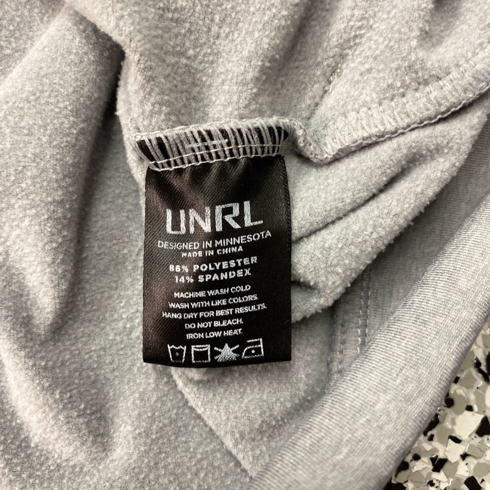 Vintage UNRL Hoodie Quarter Zip Mens XXL Pullover Activewear Tech Grey Size US XXL / EU 58 / 5 - 6 Thumbnail