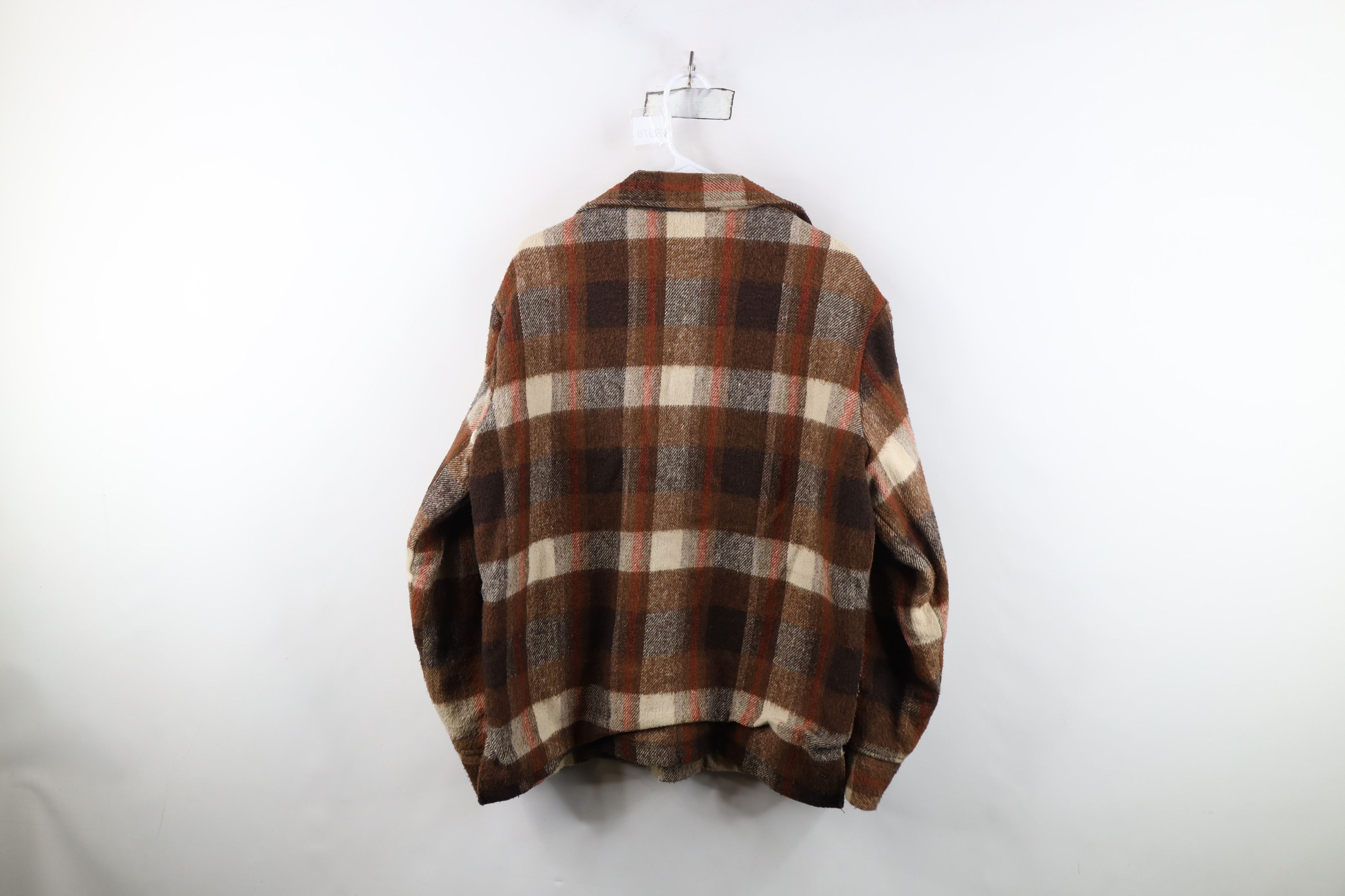 Vintage Vintage 60s 70s Wool CPO Button Shirt Jacket Jac Shirt USA Size US M / EU 48-50 / 2 - 13 Thumbnail