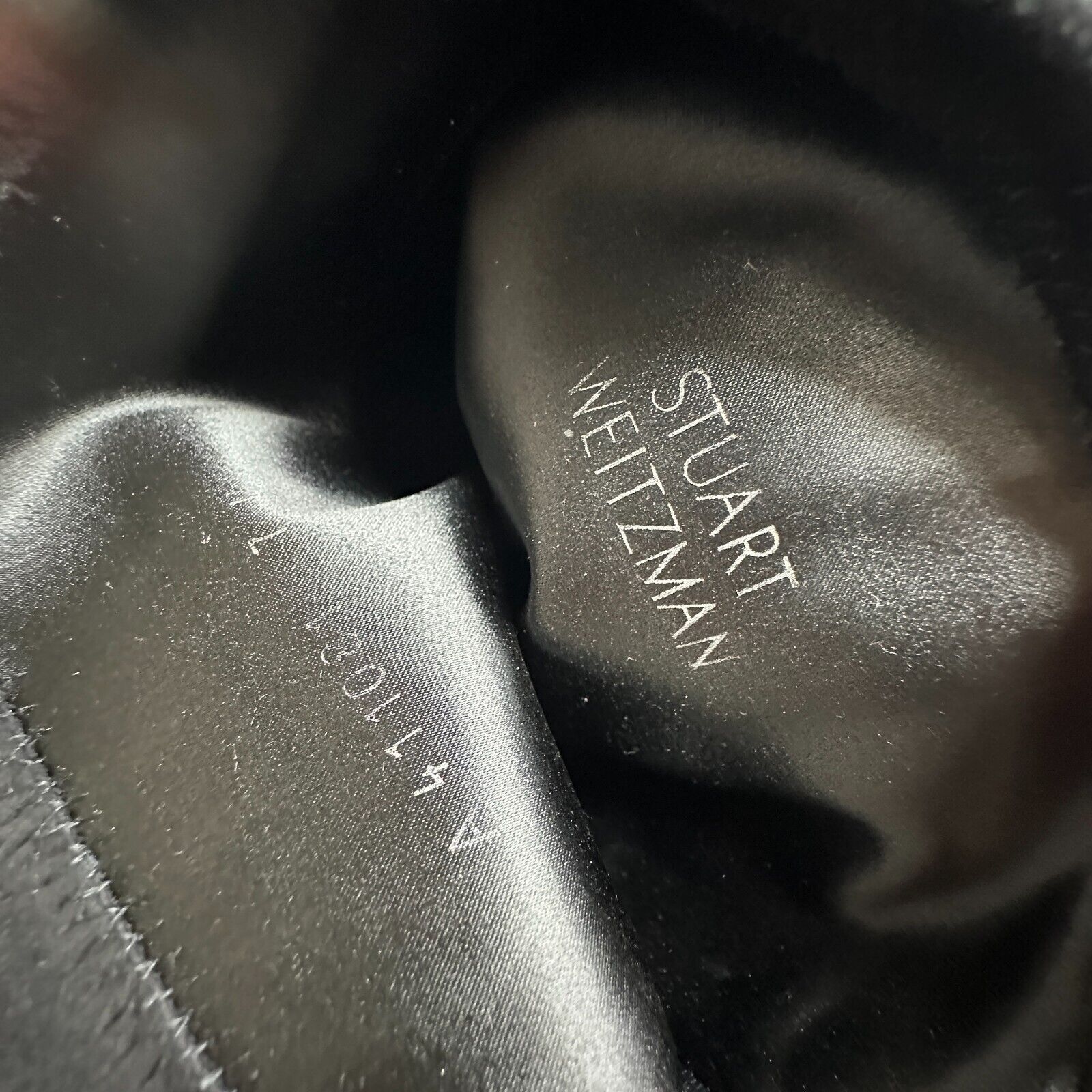 Stuart Weitzman Stuart Weitzman Black Suede Lowland Flat Heel Laceup Boots 7 Size US 7 / IT 37 - 12 Thumbnail