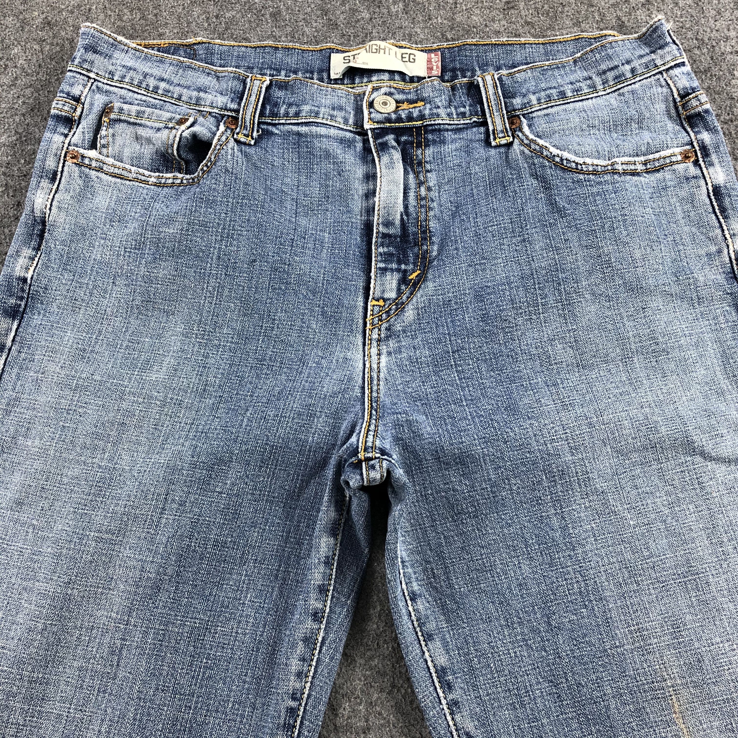 Levi's Vintage Blue Wash Levis 505 Jeans-J2202 Size US 34 / EU 50 - 3 Thumbnail