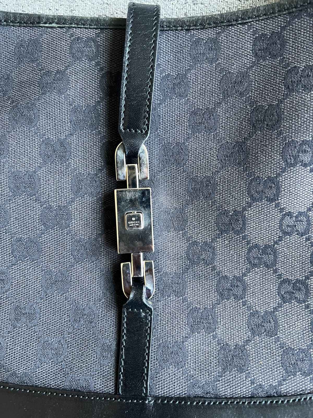 Gucci Gucci Jackie monogram with chain strap Size ONE SIZE - 14 Thumbnail