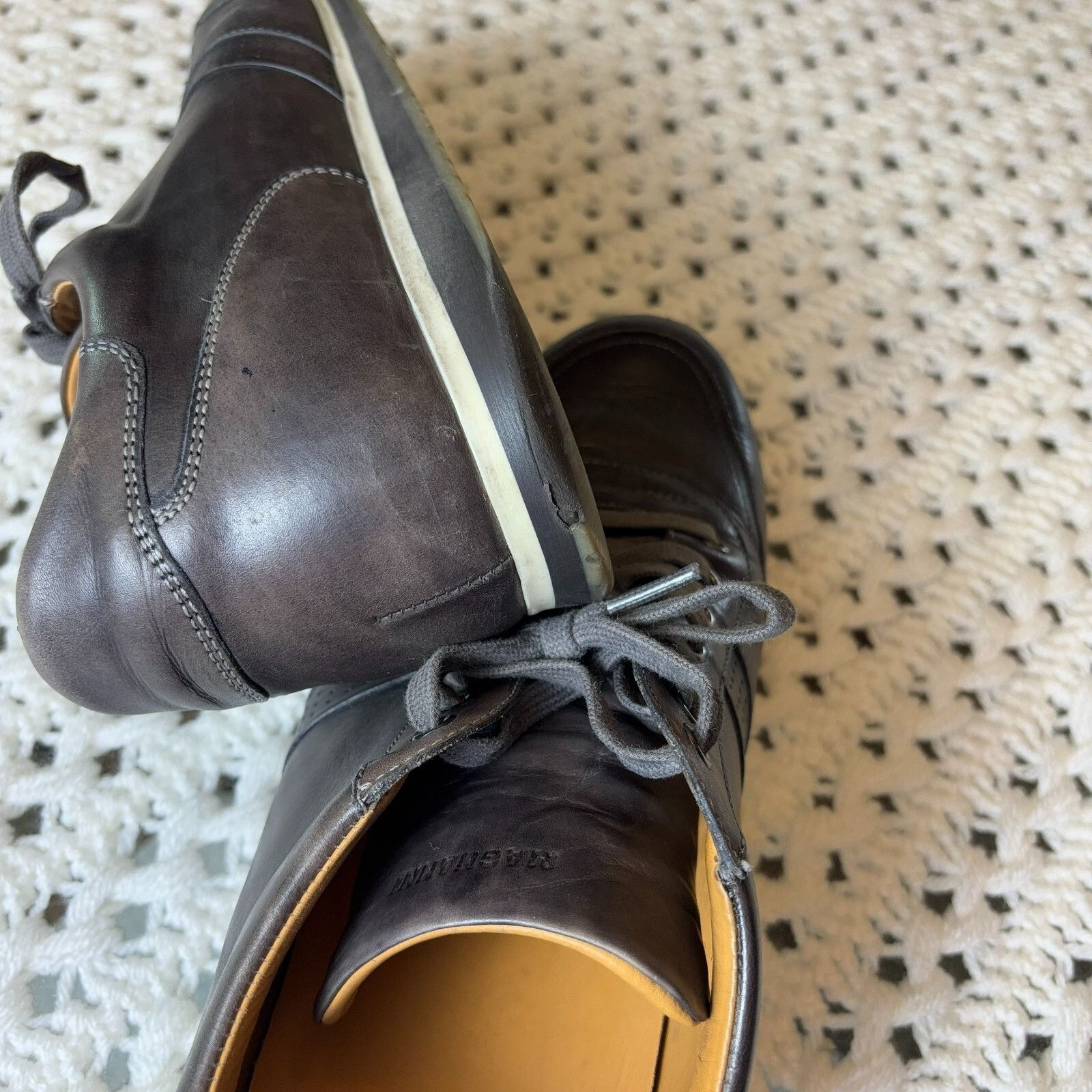 Magnanni Magnanni Pueblo Men 11.5 Low Top Sneakers, Black Leather, Ca Size US 11.5 / EU 44-45 - 14 Thumbnail