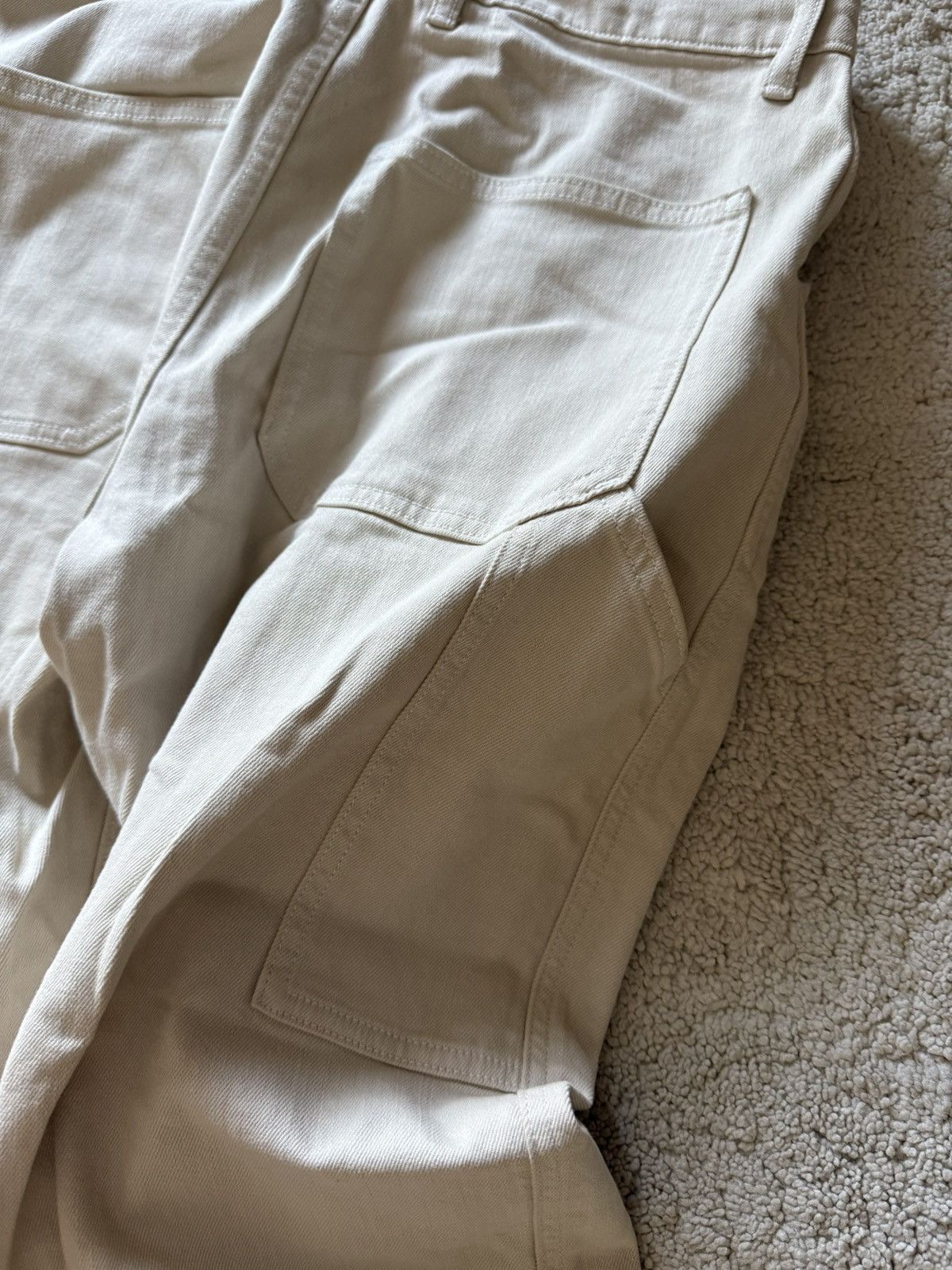 Uniqlo Uniqlo Cream Workwear pants medium Size US 30 / EU 46 - 4 Thumbnail