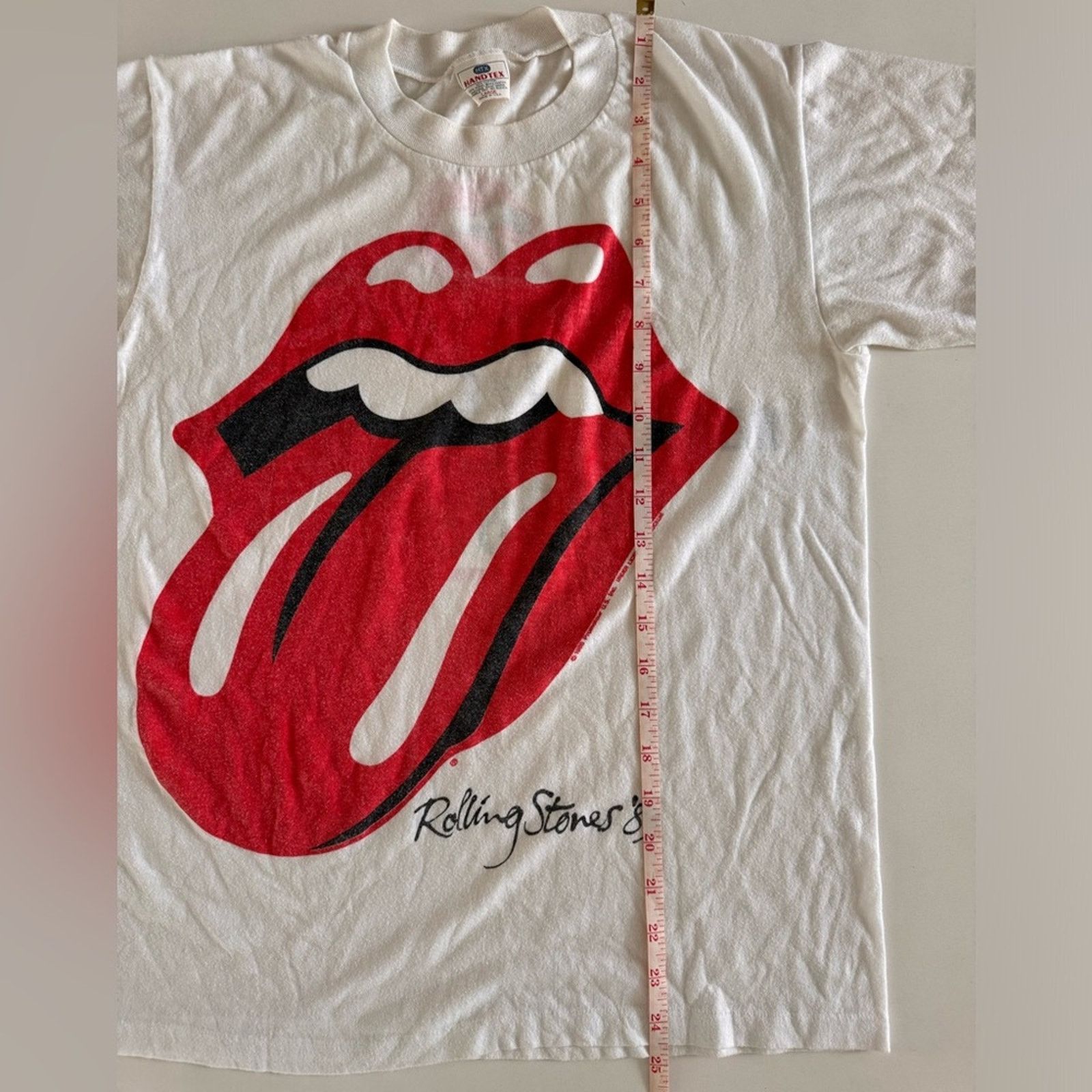 Vintage Rare Rolling Stones vintage tee Size US L / EU 52-54 / 3 - 2 Thumbnail