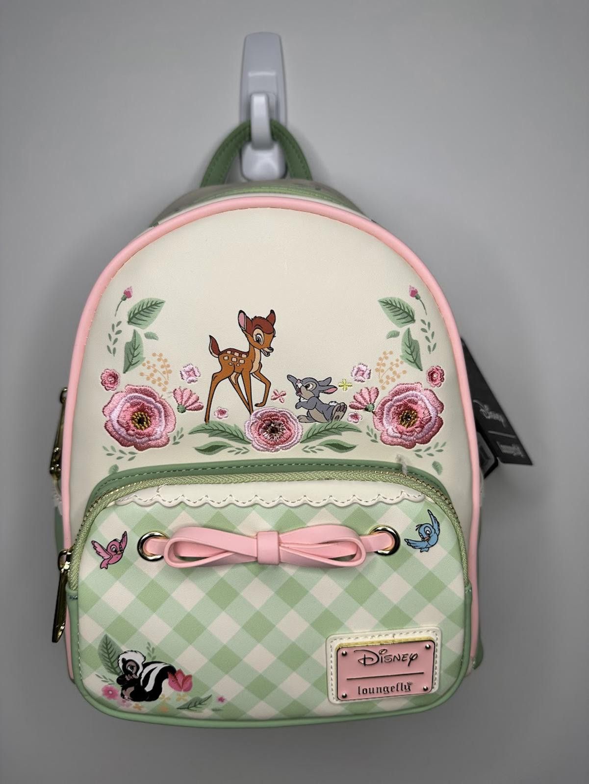 Other NWT Loungefly Disney Bambi Springtime Gingham Mini Backpack Size ONE SIZE - 1 Preview