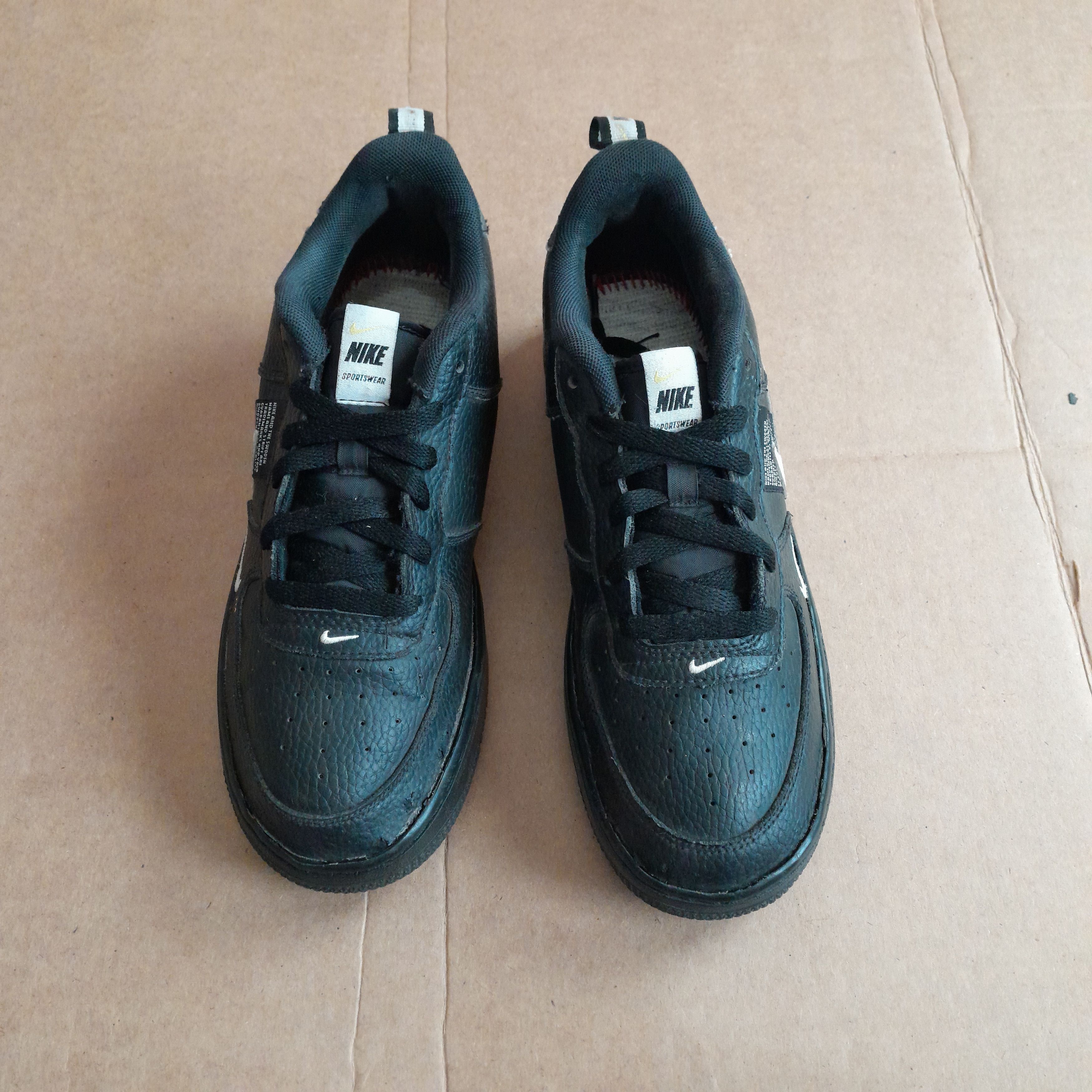 Nike Nike Air Force 1 Utility Black Size Youth 7 Women’s Size 8.5 Size US 8.5 / IT 38.5 - 1 Thumbnail