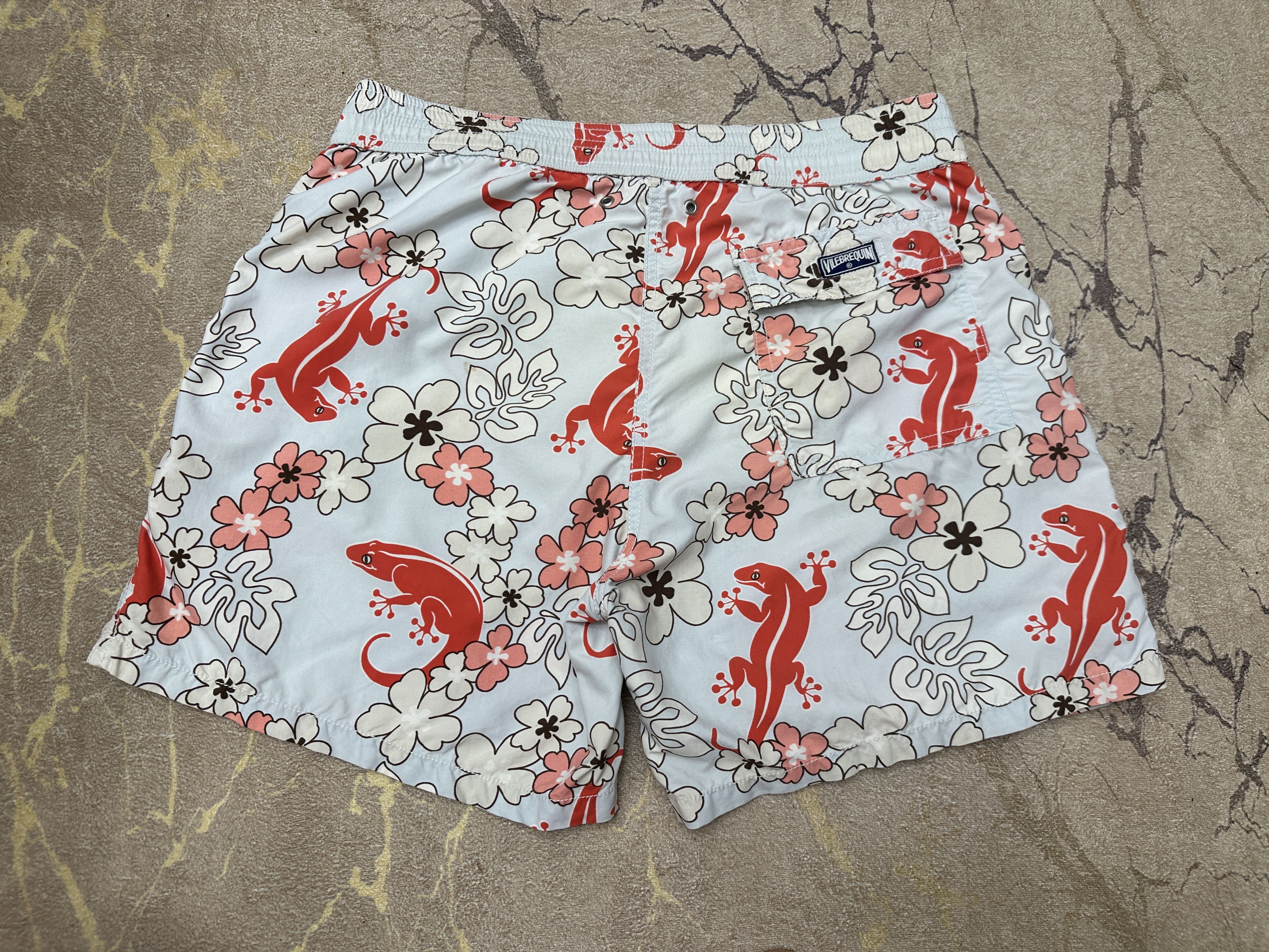 Vilebrequin Vilebrequin Lizard Beach Shorts Trunks Bathing Suit Size L Size US 36 / EU 52 - 7 Thumbnail