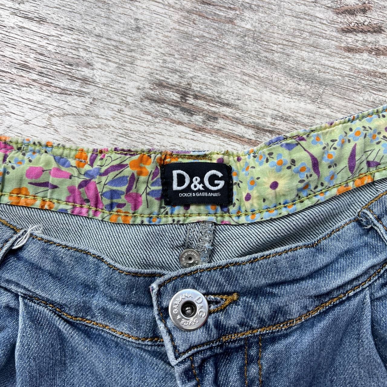 Dolce & Gabbana Baggy Women Vintage Dolce&Gabbana Denim Shorts Size 27" / US 4 / IT 40 - 11 Thumbnail