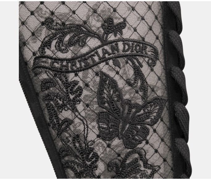 Dior o1w1db11124 Naughtily-D Wedge Boots in Black Size US 7 / IT 37 - 4 Thumbnail