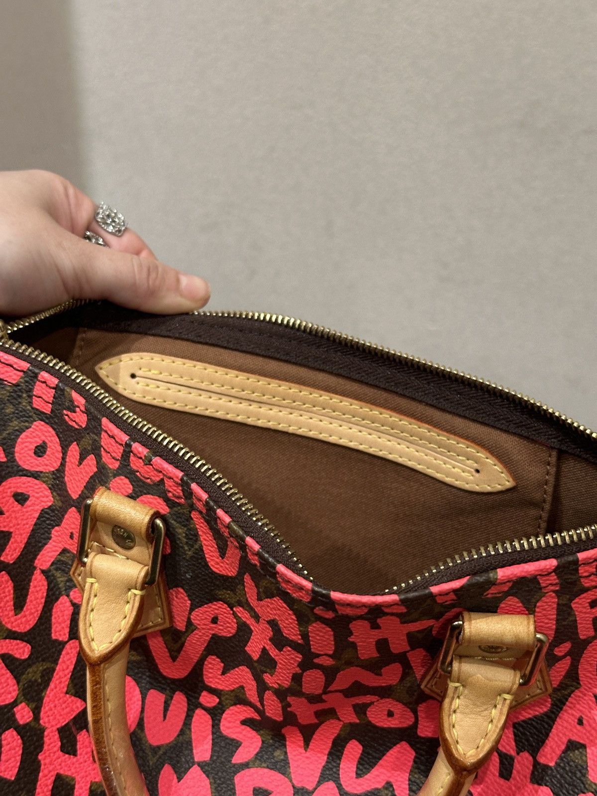 Louis Vuitton LOUIS VUITTON Graffiti Speedy 30 Size ONE SIZE - 12 Thumbnail