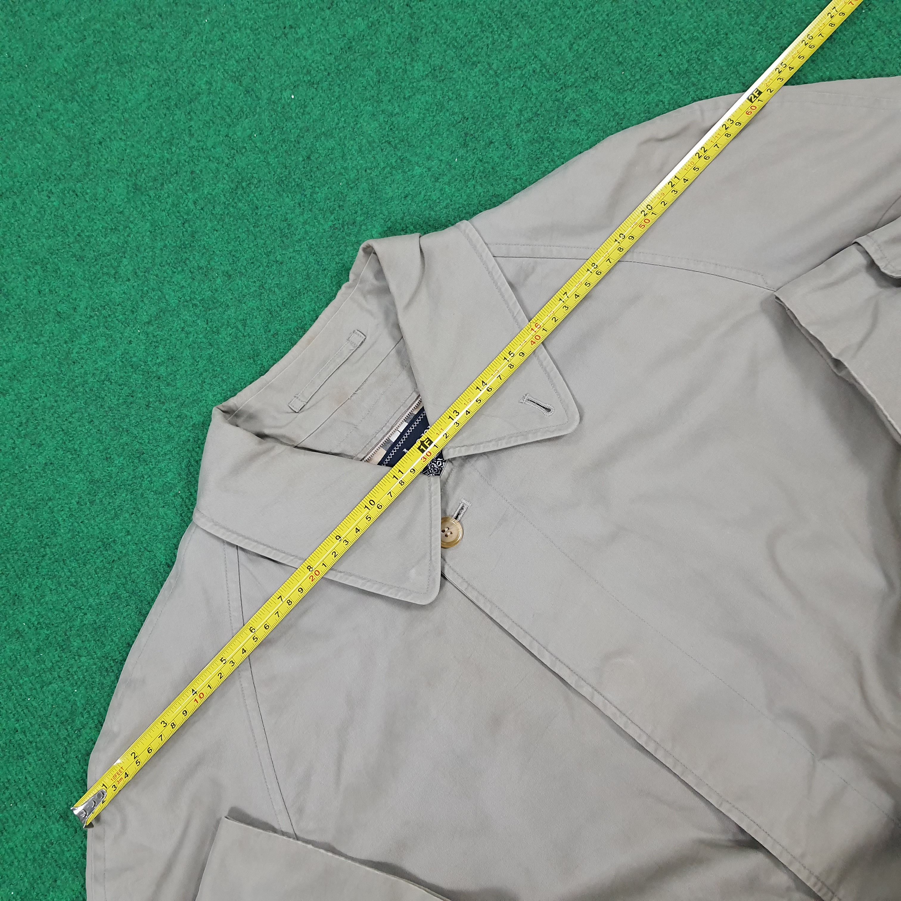 Burberry × Vintage Vintage Burberrys Nova Check Formal Trench Coat Jacket Size US XL / EU 56 / 4 - 10 Thumbnail