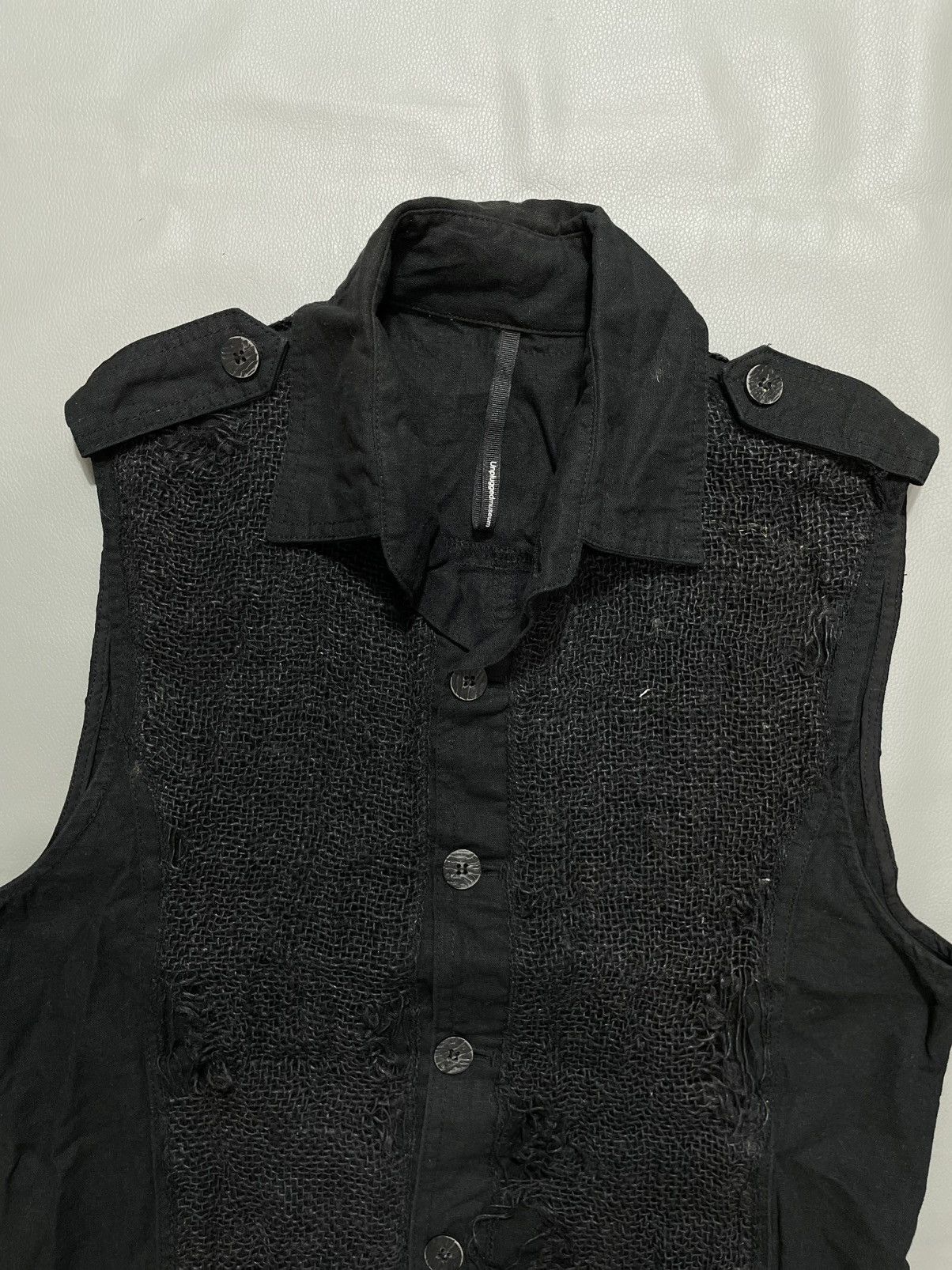 If Six Was Nine distressed Shirt Goth mudmax vkei opium Style Size US S / EU 44-46 / 1 - 3 Thumbnail