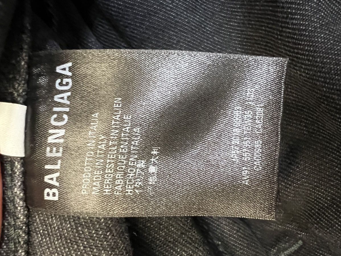 Balenciaga × Designer Balenciaga Black jean jacket Size US M / EU 48-50 / 2 - 6 Thumbnail