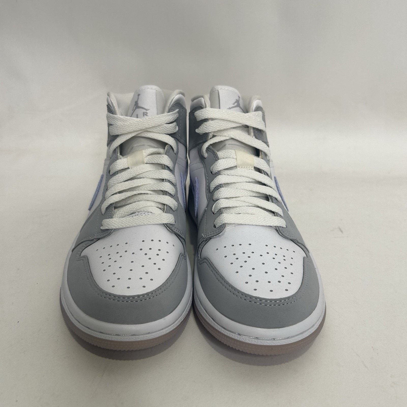 Jordan Brand Nike Air Jordan 1 Mid WMNS “Wolf Grey/Aluminum” Size US 6.5 / IT 36.5 - 2 Thumbnail